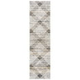 thumbnail image 6 of SAFAVIEH Montage Hedley Geometric Indoor/Outdoor Area Rug, Dark Grey/Grey, 4' x 6', 6 of 10