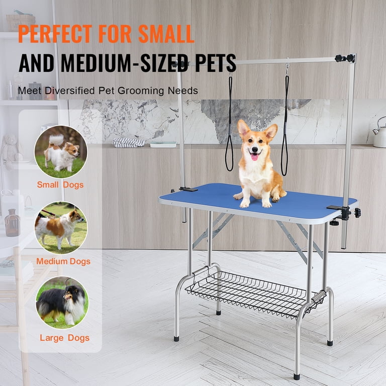 KFFKFF Pet Grooming Table, 36 x 24 Inch Stainless Steel photo 6