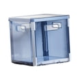 thumbnail image 4 of Cubo de almacenamiento plegable, organizador de almacenamiento, práctico armario, organizador de ropa, caja de almacenamiento de ropa para armario de Azul, 4 of 9