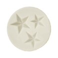 thumbnail image 1 of Inteprter Espátula de Silicona Estrella Cremosa Molde para Tartas Molde Resistente Antiadherente Cortador de espátula Delgado Herramientas y accesorios para hornear C 3 estrellas 27 g de espesor: 1 cm, 1 of 3