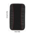 thumbnail image 3 of Xihbxyly La Mejor Oferta Almohadilla Apoyabrazos para Automóvil, Color Juego, Almohadilla Apoyabrazos de Cuero y Carbono, Suministros Generales para Interiores de Automóviles, Almohadilla de Protecci, 3 of 6