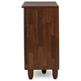 thumbnail image 6 of Baxton Studio Gisela Oak and White 2-tone Shoe Cabinet With 3 Doors, 6 of 6