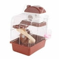 thumbnail image 2 of Cage pour Hamster à Étages, Cage pour Hamster à 2 Étages Cage pour Hamster Cage d'Habitat pour Hamster Finition de Luxe, 2 of 8