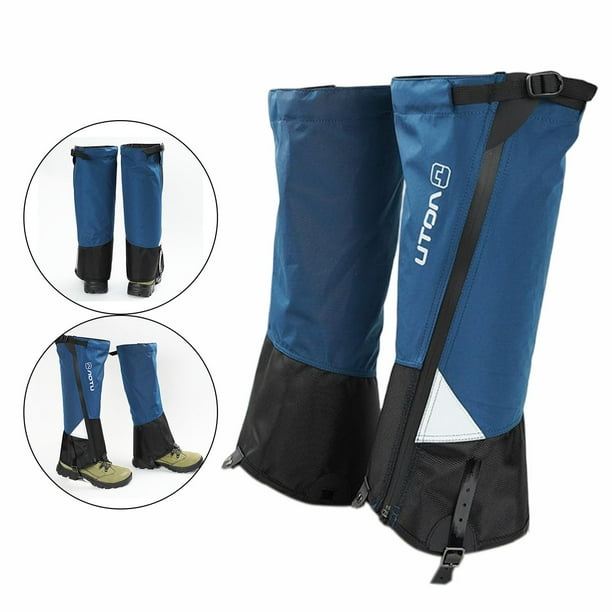 Poina pierna botas impermeable poina zapato impermeable antidesgarro cubierta zapato ar , azul Macarena Polainas para cubrir piernas