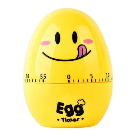

Egg Timer Kitchen Timer Time Counting Tool Cooking Countdown Timer Cook Count Timer Kitchen Cook Timer Yellow 6.5X6.5CM
