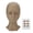 Coffee, variant on M Buder Lash Extension Practice Mannequin Head Silicone Makeup Training Model with 4 Pairs Replaceable Eyelids Skin Color Cosmetology Practice Tool (11.0 in / 28 cm)