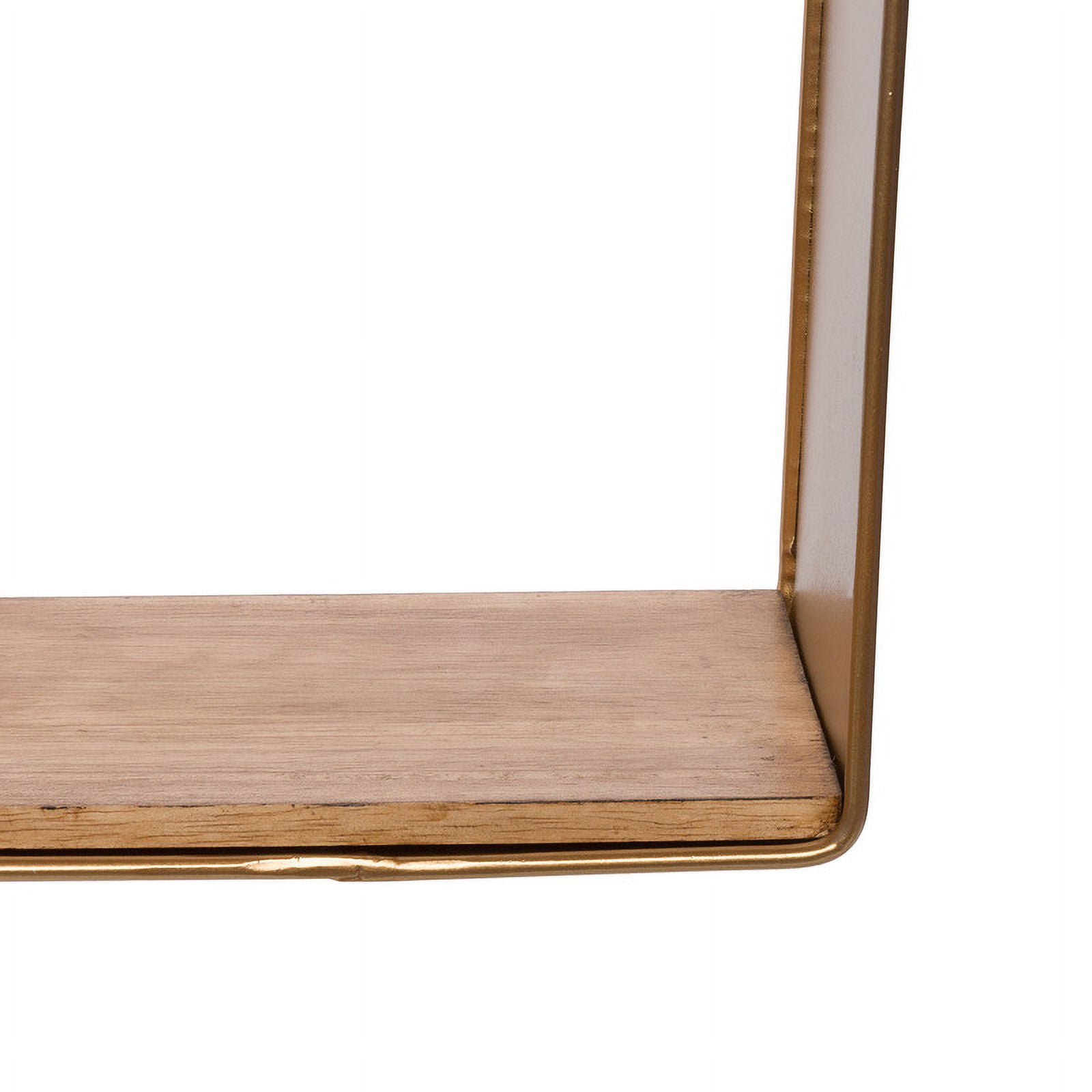 Aurelia Gold Arch Metal Modern Wall Shelf Set of 3