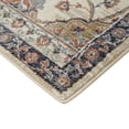 thumbnail image 5 of HomeRoots 532167 5 x 7 ft. Ivory Floral Traditional Power Loomed Rectangle Area Rug, 5 of 5
