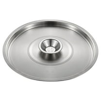 WSTEER Stainless Steel Pot Lid Cover, Reusable Metal Bowl Lid, Multipurpose Pot and Pan Cover for Cooking