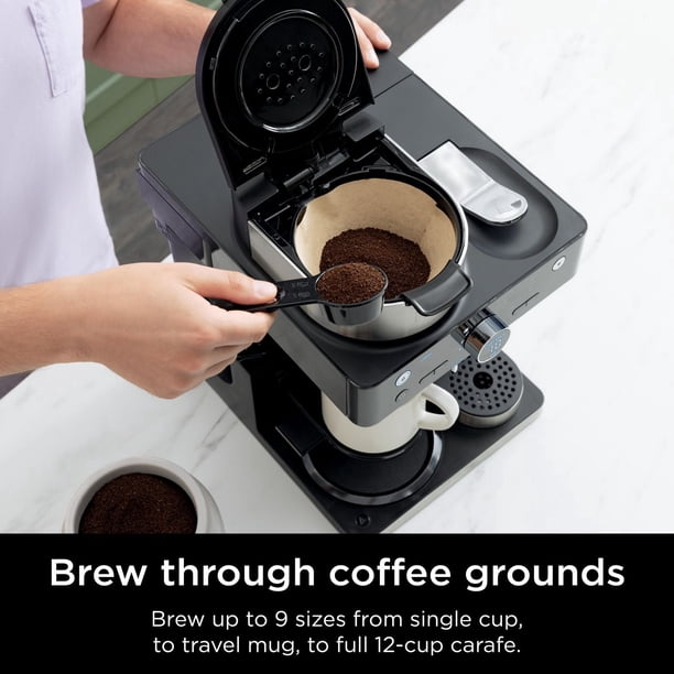 Ninja CFN601C Espresso & Coffee Barista System, Single-Serve