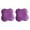 Purple, variant on 2 PCS Yoga Knee Pad Cushion Extra Thick TPE for Knees Elbows Wrist Hands Head Foam Workout
