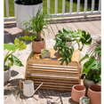 thumbnail image 5 of Bamboo Garden Stool and Basket Combo, 5 of 7