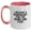 White/Pink, variant on Funny Pharmacist Gifts for Men or Women, 'I Became A Pharmacist For The Money And Fame' Two Tone Coffee Mug for Graduation, Gifts from Family, Friends, or Coworkers, 11oz Ceramic Mug