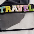 thumbnail image 1 of Bolsa de cosméticos Chenille Letter Mujer Bolsas transparentes PVC Snacks Make Up (viaje) negro Wdftyju Para Estrenar, 1 of 3