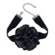 thumbnail image 1 of Gargantilla elegante para mujer, banda ancha negra con flores de rosa, collar femenino para fiesta S, 1 of 5