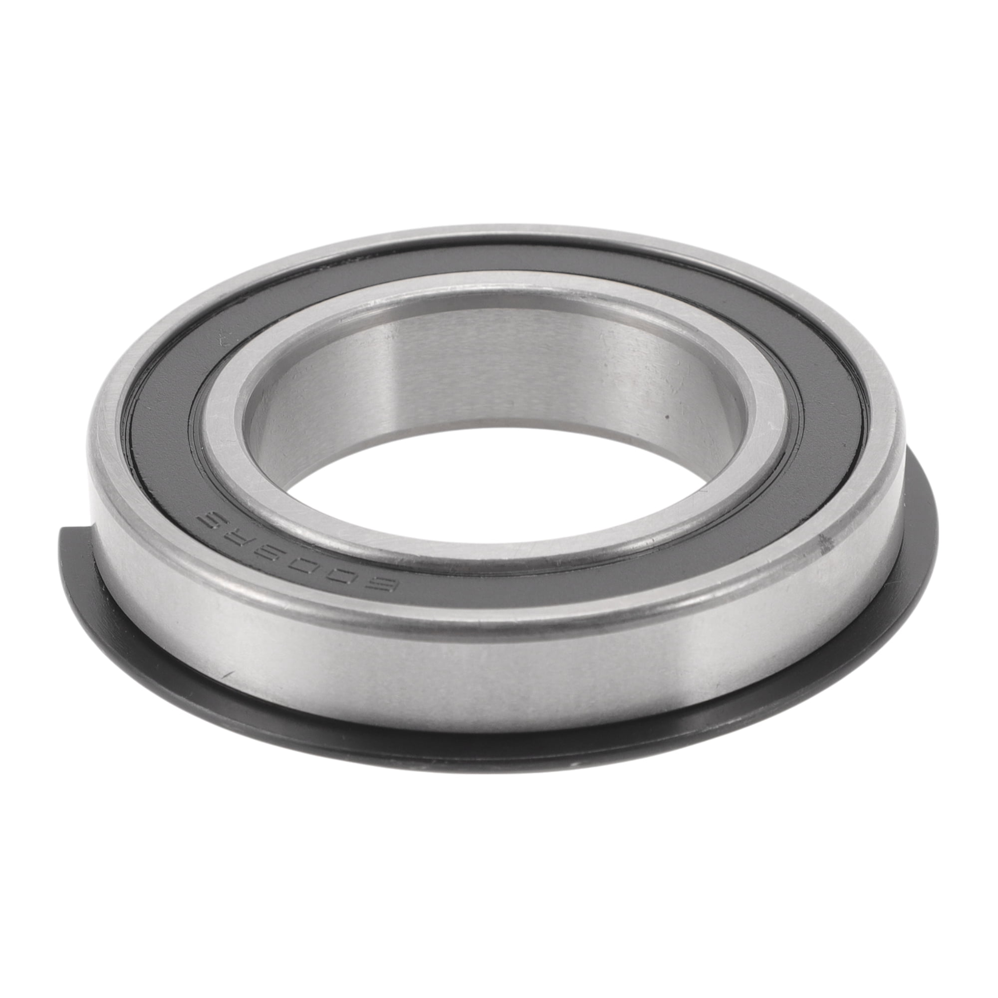 Unique Bargains 6009NR2RS Deep Groove Ball Bearings 45x75x16mm P0 Double Rubber Seal Lubricated Bearings 1 Pc Car Scooter Skateboard Wheel Universal Silver Tone Black