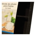 thumbnail image 4 of Molde Mainstays para Hielos de Silicón Grande de 4 Cubos Negro, 4 of 4
