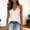 White, variant on Blmnix Spaghetti Strap Tank Tops Woman Long Tank Tops Loose Camisoles V Neck Sleeveless Gold Basic Tank Tops for Women