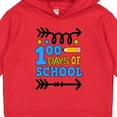 thumbnail image 3 of Inktastic 100 Days of School with Arrows Toddler Hoodie, 3 of 4