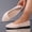 Beige, variant on Women's Casual Ballet Flats Slip On Ballerina Flats Girls Fashionable Solid Color Ballet Pumps Dolly Shoes Womens Comfy Office Driving Flat Shoes Loafers Black 9