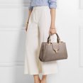 thumbnail image 3 of Dasein Women Satchel Handbags Top Handle Purse Medium Tote Bag Vegan Leather Shoulder Bag, 3 of 7