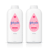 (2 pack) (2 pack) Johnson’s Baby Powder, Hypoallergenic, 22 oz