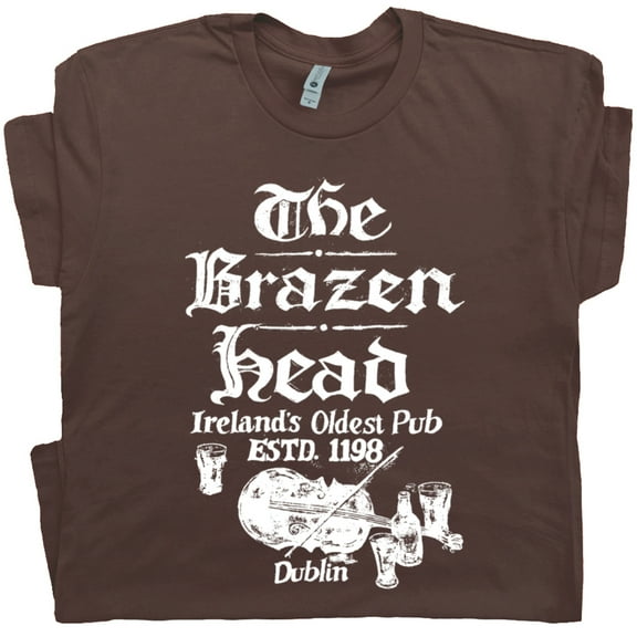 Dublin Ireland T Shirt Famous Bar Shirts for Men Women Cool Irish Beer Pub Vintage Graphic Tee Dive Paddys Tavern