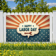 thumbnail image 7 of Decorative Design Happy Labor Day Banner Polyester Material Holiday Decoration for Holiday Celebration Indoor Decoration Outdoor Decor, 7 of 7