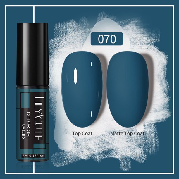 LILYCUTE 5ml Pull Line Gel esmalte de uñas Color blanco plateado Graffiti para línea de pintura francesa pincel de línea fina 2 en 1 Gel UV para decoración de uñas zhangmengya LED