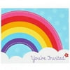 Unbranded Rainbow Wishes Invitations (8)