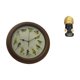 thumbnail image 1 of Elegante Reloj De Pared Con Canto De Pájaros Y Estatua De Mujer Africana, Adorno De Mesa, Escultura Creativa De Resina Para Comedor Y Centro De Mesa De Decoración Del Hogar., 1 of 7