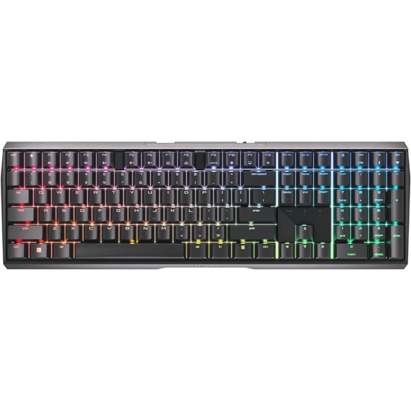 Teclado Mecánico Cherry Mx 3.0S Rgb Switch Brown Inalámbrico Negro Reacondicionado