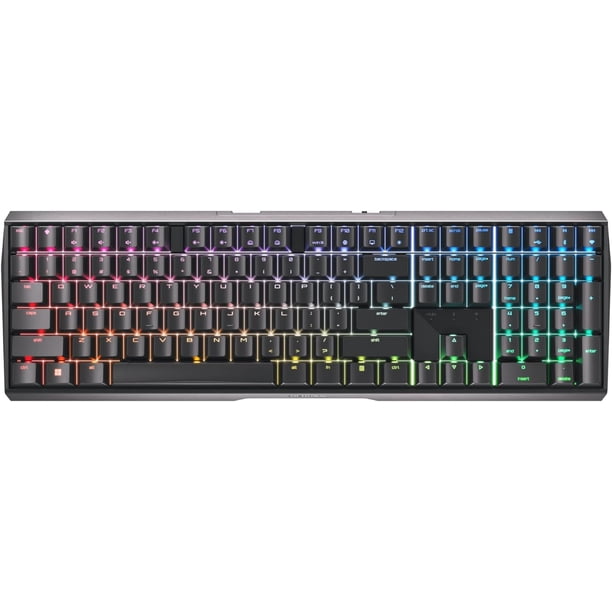 Teclado Mecánico Cherry Mx 3.0S Rgb Switch Brown Inalámbrico Negro Reacondicionado