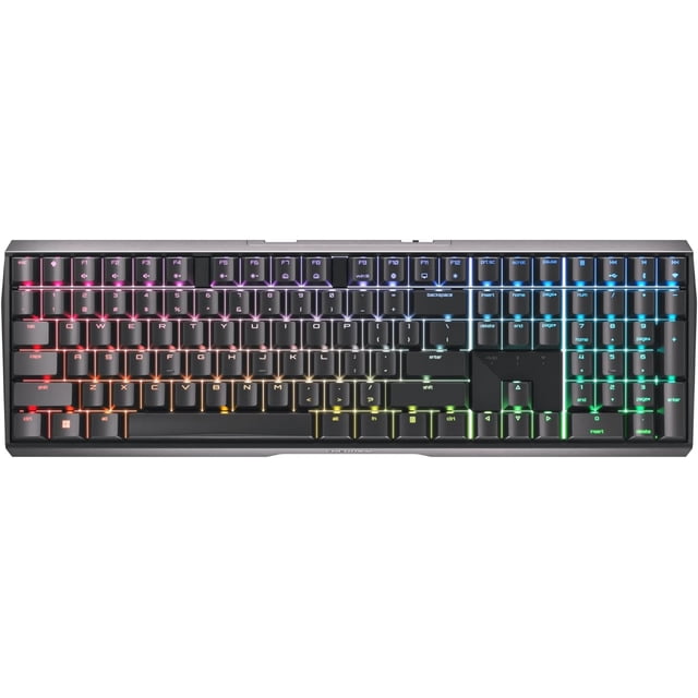 Teclado Mecánico Cherry Mx 3.0S Rgb Switch Brown Inalámbrico Negro Reacondicionado