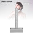 thumbnail image 3 of Kit De Afeitado Con Largo, Recortador De Barba De Seguridad De Doble Cara, Cuerpo Completo, Lavable, Diseño Antideslizante Con Cortador De Aleación De Metal Para Hombres, 3 of 7