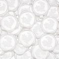 thumbnail image 2 of Pegatinas de cera de eucalipto de Yoption, paquete de 50 unidades, color blanco perla, 3 cm, 2 of 6