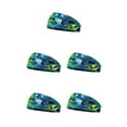 thumbnail image 1 of Sonducket Diademas de ganchillo Deportes Tie-dye Banda ancha para el sudor Estampado antideslizante Mujeres Hombres para deportes Yoga Correr Tipo Type2 NO2, 1 of 6