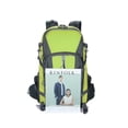 thumbnail image 3 of Mochila de Senderismo Multifuncional Yuarrent Nylon Impermeable Grande Negro, 3 of 6