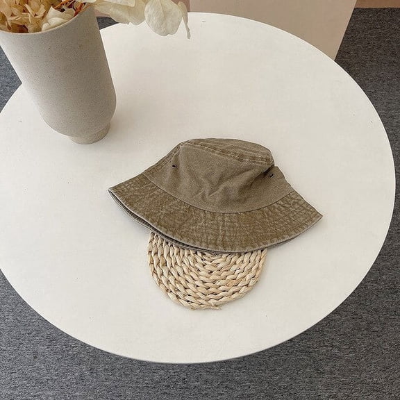 CoCopeaunts Outdoor Washed Denim Cotton Bucket Hats Women Streetwear Fisherman Hats for Men Hip Hop Unisex Caps Bonnet Gorro