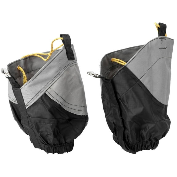 Raindrops Outdoor Hiking Gaiters Waterproof 1Set Nylon Sand Mud Snow Protection 8.7x7.9x0.2in