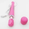 thumbnail image 5 of Wired Powerful Handheld Electric Back Massager, Strong Personal Vibrating Massage for Sports Recovery, Muscle Aches, Body Pain (Pink-US), 5 of 6