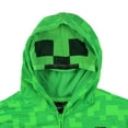 thumbnail image 3 of Minecraft Jacket Boys Creeper Fleece Gamer Zip Up Hoodie, 3 of 5