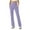 Purple, variant on Ixbnca Yoga Pants for Women High Waisted Workout Straight Leg Bottoms Womens Work Pants with Pockets