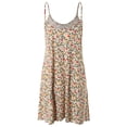 thumbnail image 3 of Doublju Women's Casual Spaghetti Loose Swing Slip Dress (Plus Size Available), 3 of 3