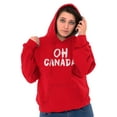 thumbnail image 3 of Oh Canada National Anthem CAN Native Hoodie Sweatshirt Women Men Brisco Brands X, 3 of 6