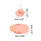 thumbnail image 4 of Conjunto Único de Ofertas 1 Set de Cepillo de Baño Kit de Exfoliación para Baño para Ducha 1.97"x4.72" Rosa, 4 of 6