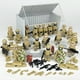 thumbnail image 1 of 21 Piezas Figuras de Acción Militar – Equipo de Contenedores de la Policía Especial del Desierto, Juguete de Bloques de Construcción DIY para Regalos y Niños, 1 of 5