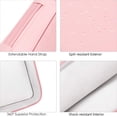 thumbnail image 4 of Funda para portátil Lacdo para MacBook Air/Pro de 15 pulgadas, resistente al agua, rosa, 4 of 7