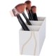 thumbnail image 2 of KAIYANG Organizador de brochas de maquillaje - Solución de almacenamiento de brochas de maquillaje acrílicas con 3 ranuras Beige, 2 of 5