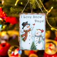 thumbnail image 3 of Christmas PlaqueChristmas Snowman Pattern Hanging Decoration Plaque Board Hanging Plaque Maximized Efficiency, 3 of 5